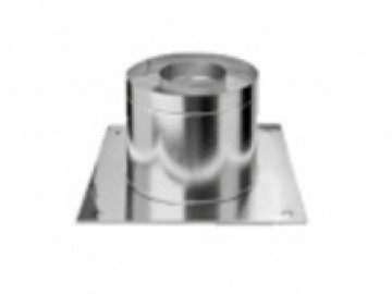 Разделка Феррум потолочная нержавеющая (430/0,5 мм), 600 ф200 с утеплителем, , шт