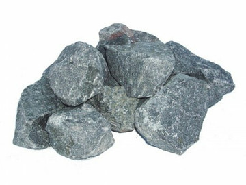 Камень для бани Габбро-диабаз, 20 кг, коробка, уп